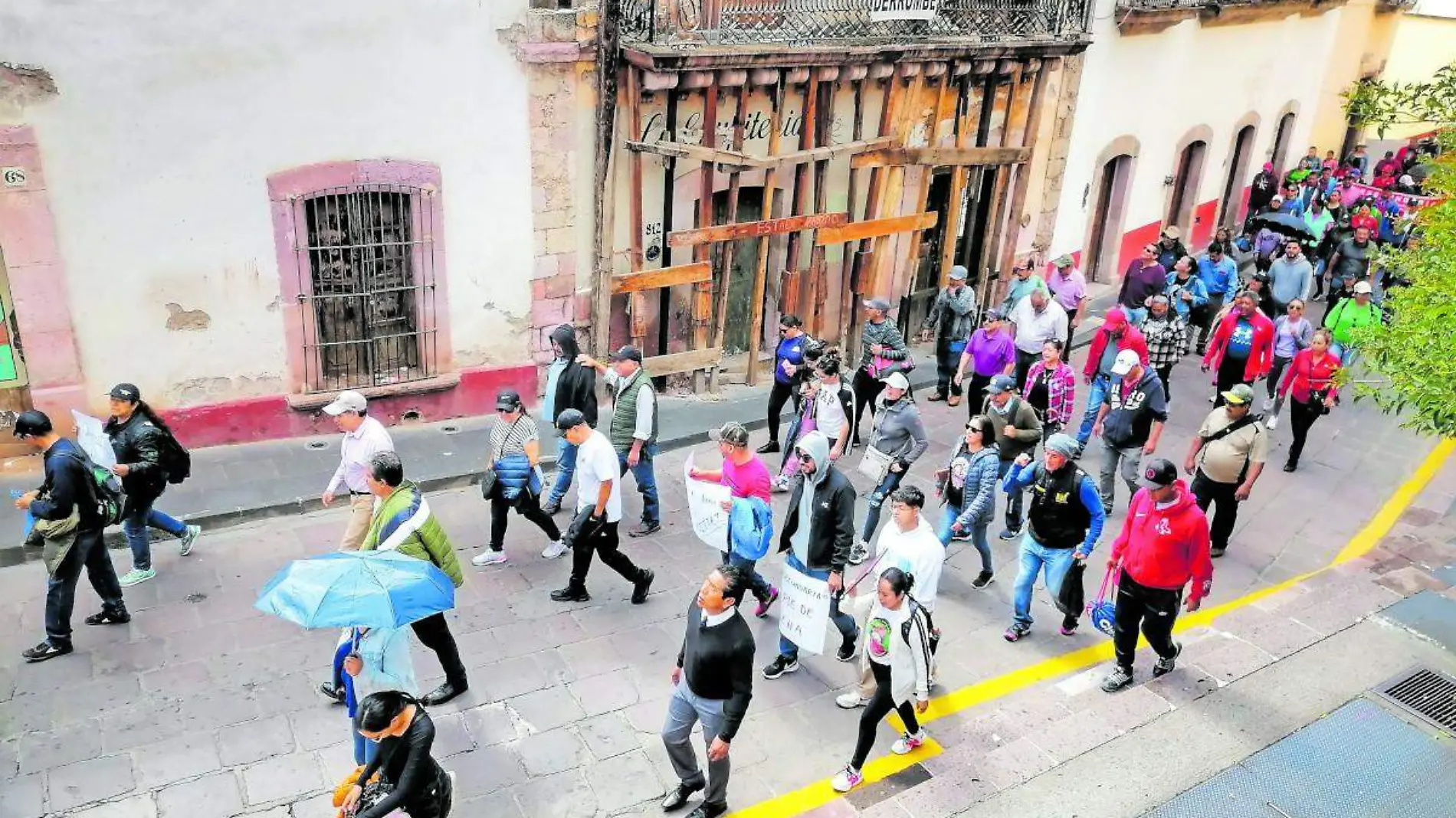 Marcha sindicato telesecundarias